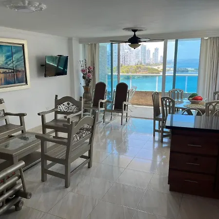Apartamento 3tc6 Cerca Al Mar Con Piscina Y Wifi Cartagena
