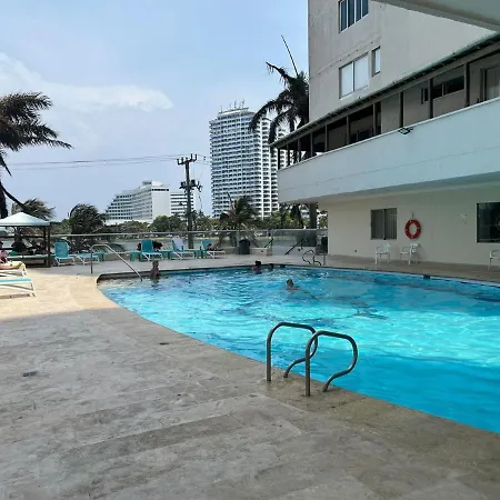 Apartamento Apartamento 3tc6 Cerca Al Mar Con Piscina Y Wifi Cartagena